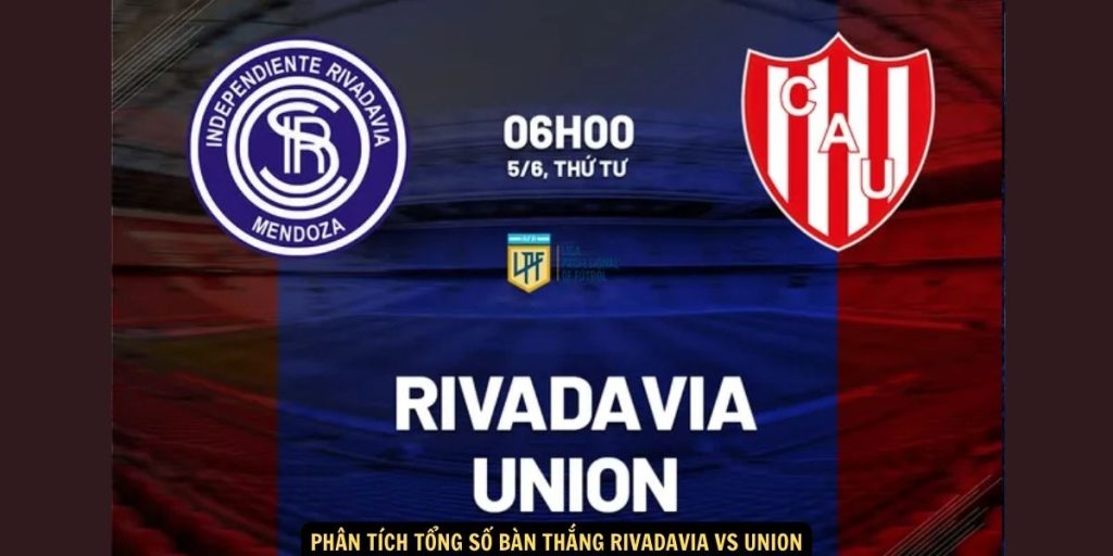 Phân tích tổng số bàn thắng Rivadavia vs Union