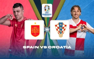 Spain vs Croatia Live score and updates